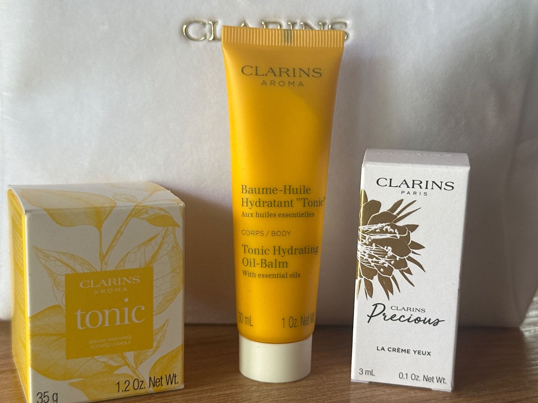 Clarins Idratazione: Clarins Set, neu – Nuovo e nell'imballaggio originale da Aarburg venduto da flacon05