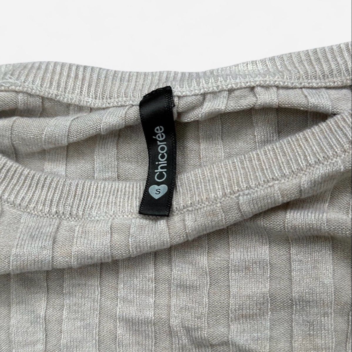 T-shirt: Chicorée Shirt, Gr. S, Beige Grau, Sommer Strick,  – Usato da Wohlen AG venduto da jes_9c79 1
