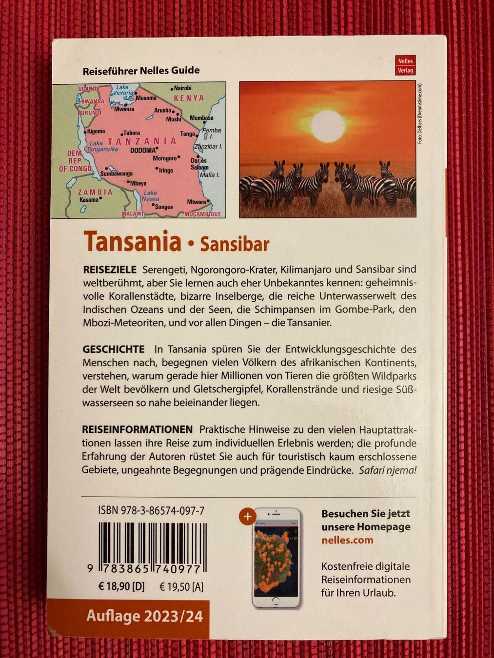 Libri: Reiseführer, Tansania, Sansibar, 2023/24 – Usato da Baden venduto da Yoyo1 1