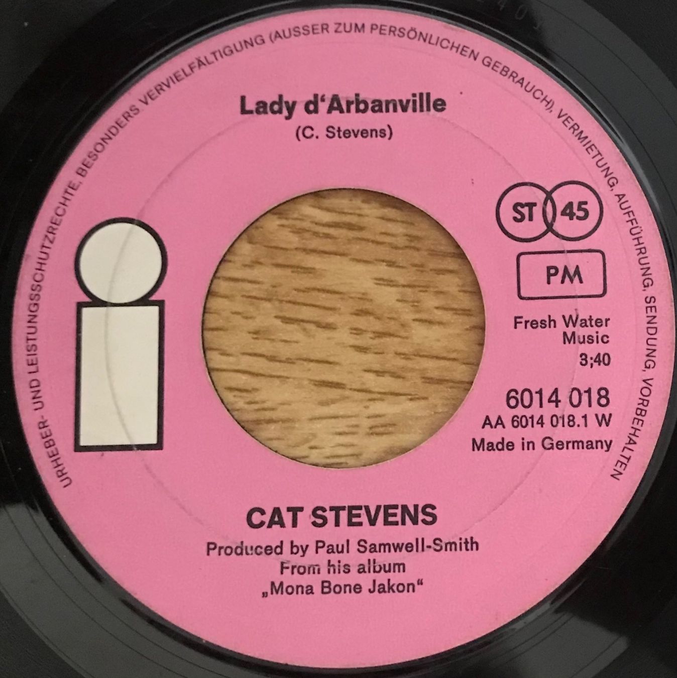 Dischi in vinile: CAT STEVENS - TIME - FILL MY EYES – Usato da Bussigny venduto da vinyl-pas-cher 3