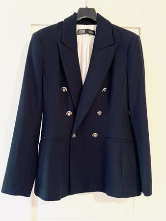 ZARA Woman’s Navy Blazer M - Like New!