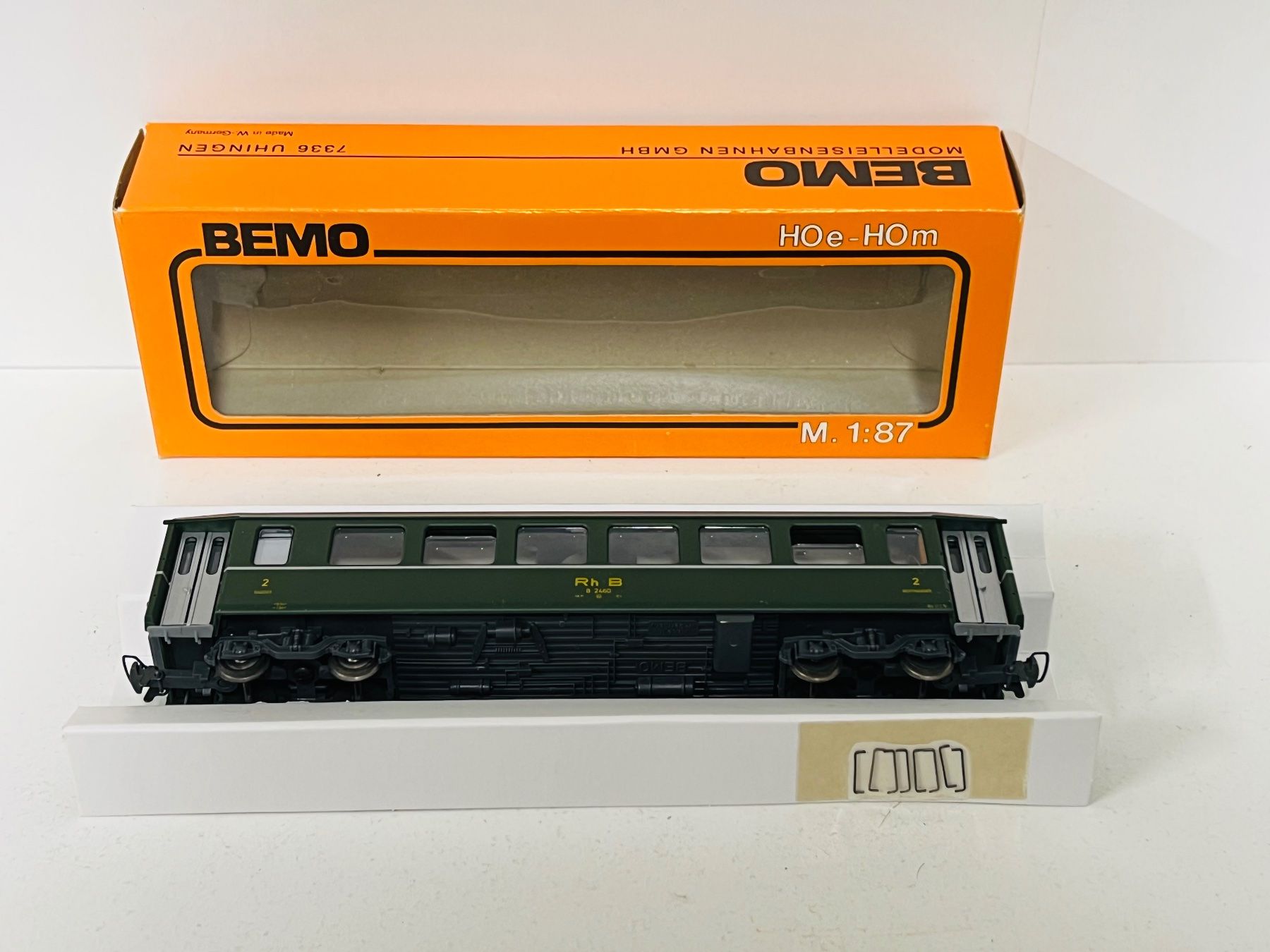 Bemo Trains électriques: Bemo   RhB B 2460 Personenwagen – Neuf (Voir description) à Neuenhof par ludovicco 7