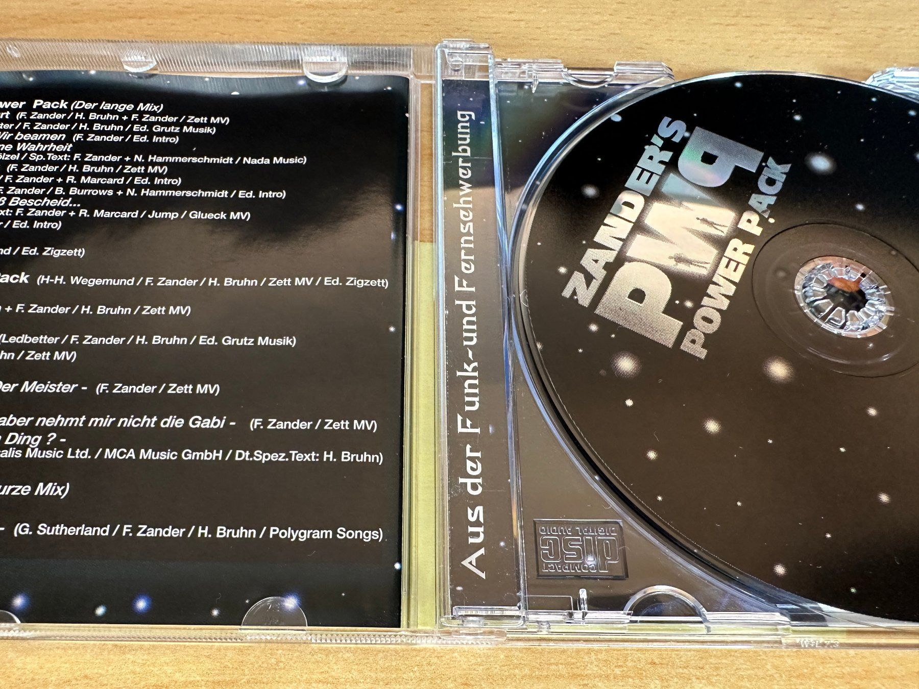 CD: Frank Zander – Zander's Power Pack – Usato da Rikon im Tösstal venduto da Alpenmutz 2