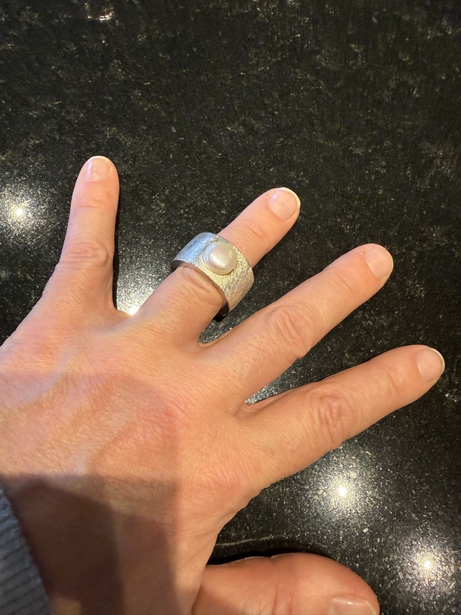 Ringe: Damenring, 925er Silber mit echter Süsswasserperle – Neu (gemäss Beschreibung) aus Winterthur von Bacca_3 4