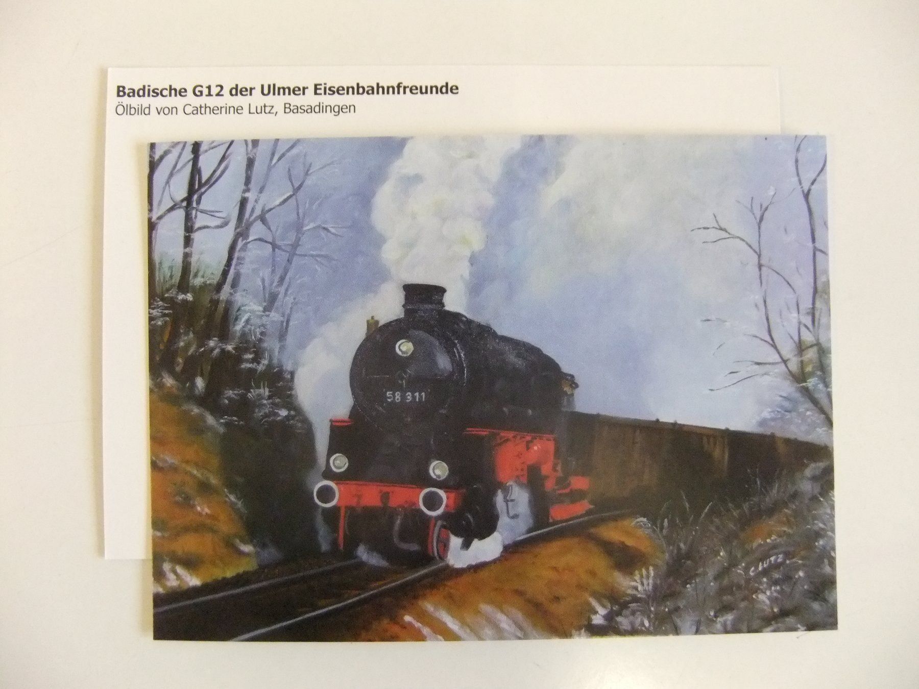 Libri & Mappe: Karten-Set Bahnbilder von Catherine Lutz – Nuovo (secondo la descrizione) da Hemishofen venduto da Lany 3