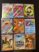 9 Pokemon Karten Set Holo gemischt guter Zustand