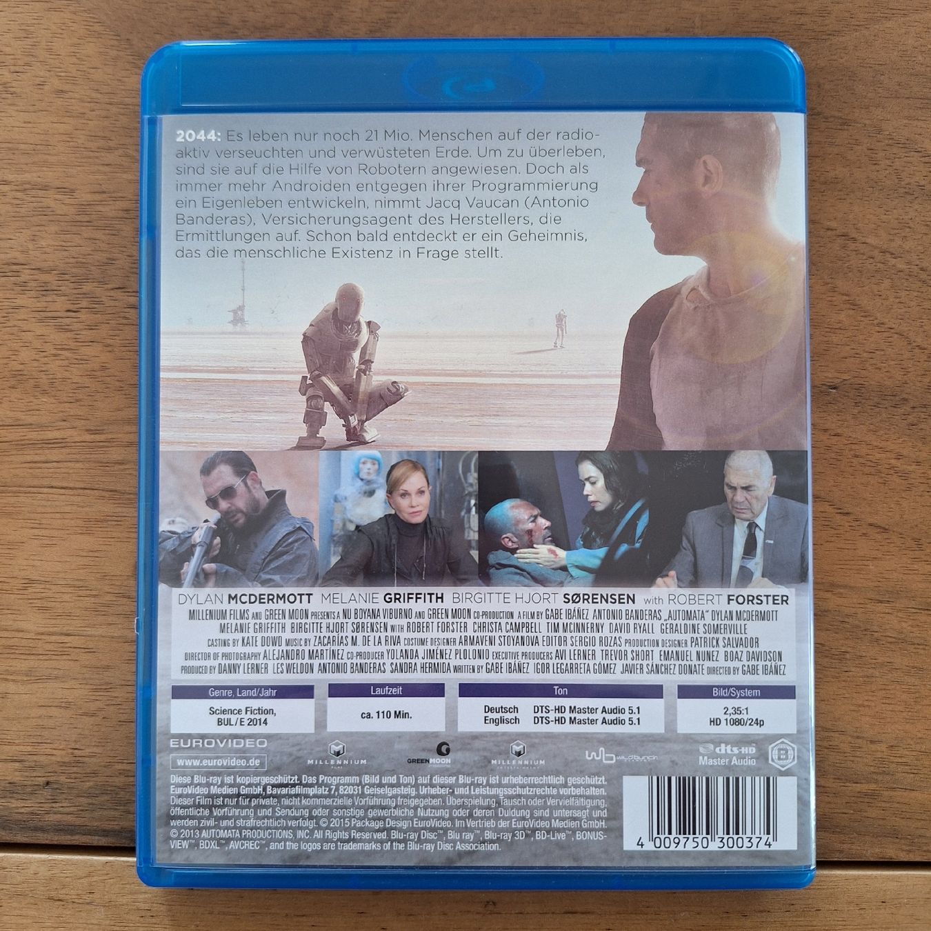 Tutti i DVDs: Automata - Bluray – Usato da Porrentruy venduto da Ikoss 1