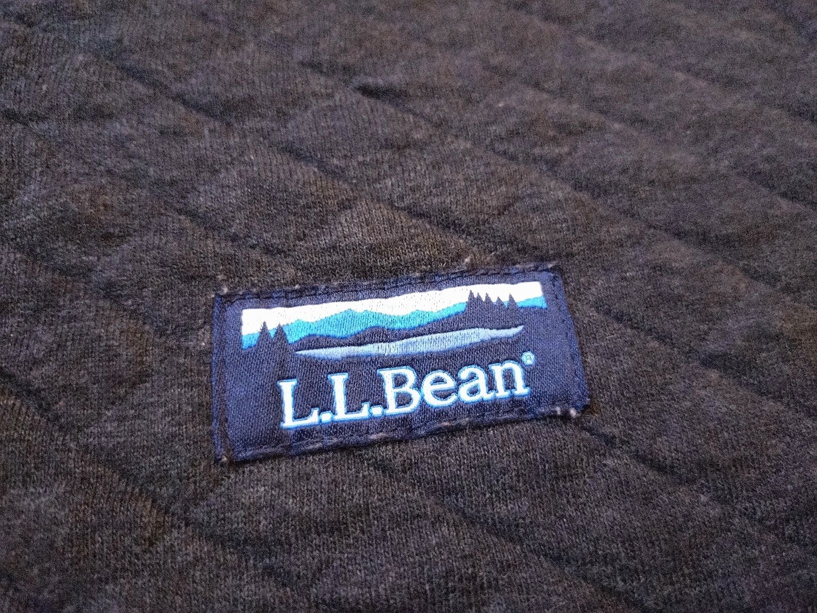 Pullover & Sweatshirts: Pull L.L.Bean matelassé anthracite XL  – Gebraucht aus Farvagny-le-Grand von LaCaverne 2