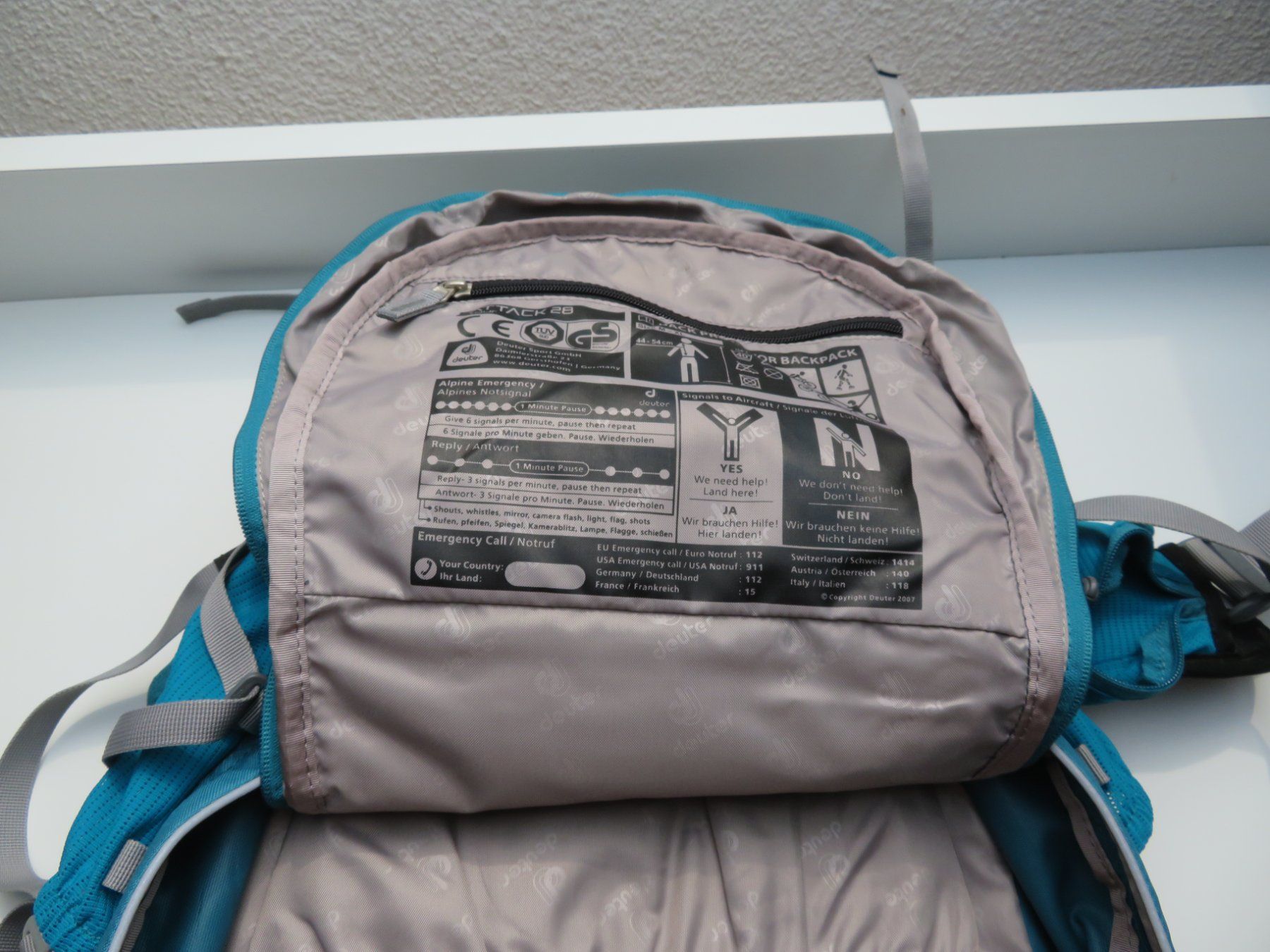 Zaini: Deuter Protektor Rucksack – Nuovo (secondo la descrizione) da Zürich venduto da bikesearcher 6