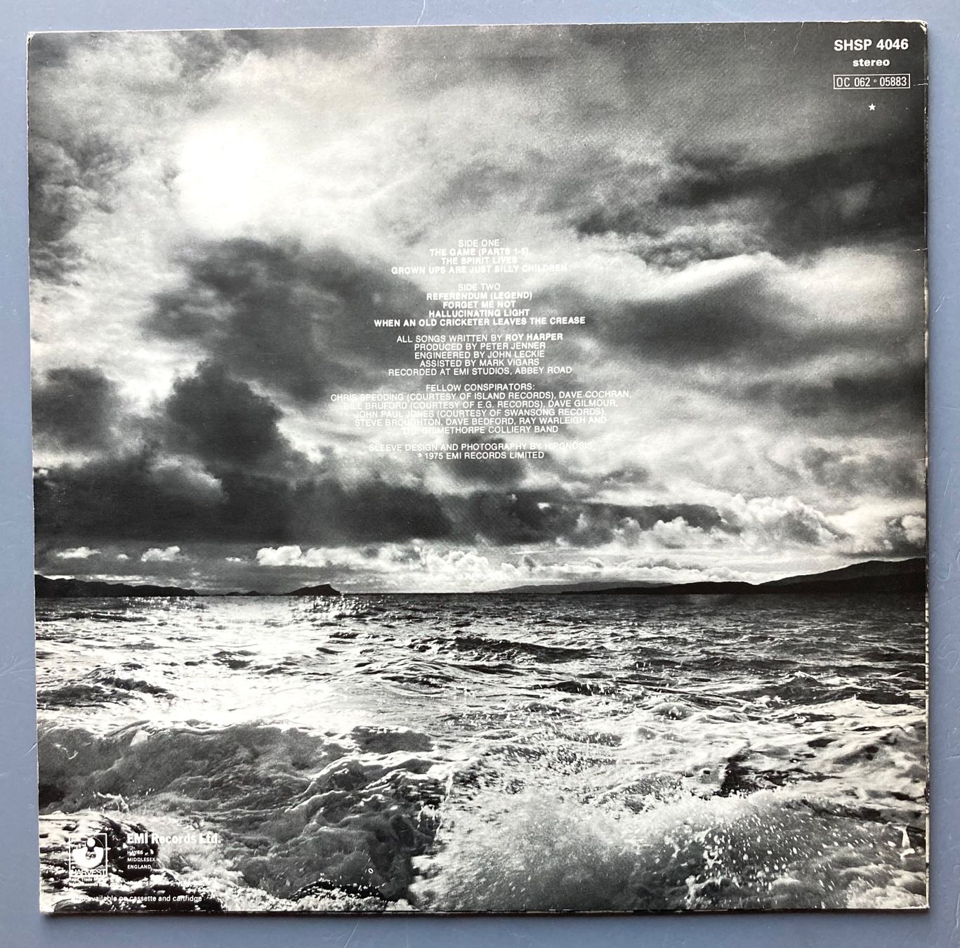 Dischi in vinile: ROY HARPER - HQ – Usato da Poliez-Pittet venduto da Newtown-Records 1