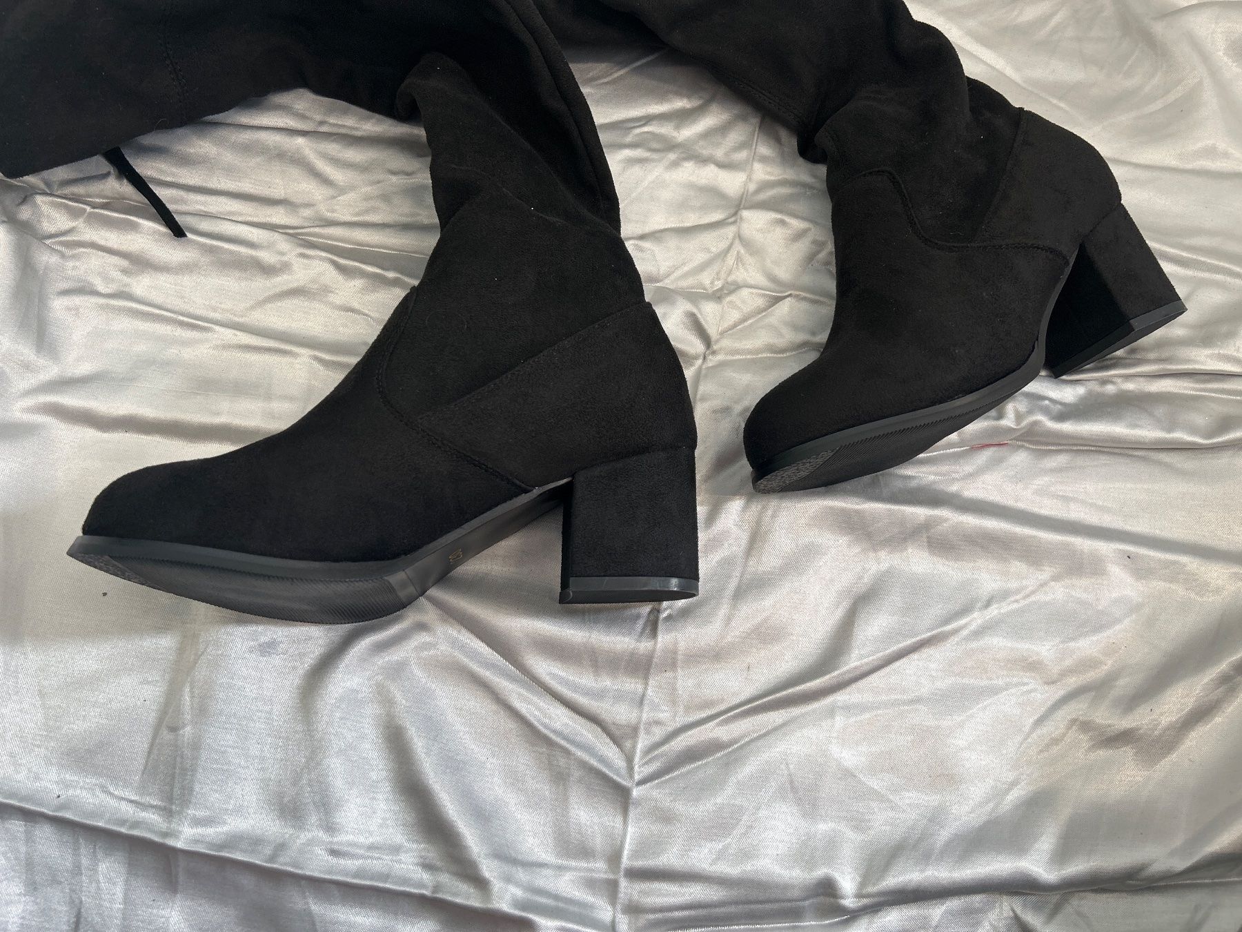 Scarpe da donna: Overknee Stiefel Schwarz Gr 36 Neu – Nuovo e nell'imballaggio originale da Regensdorf venduto da Spyke55 1