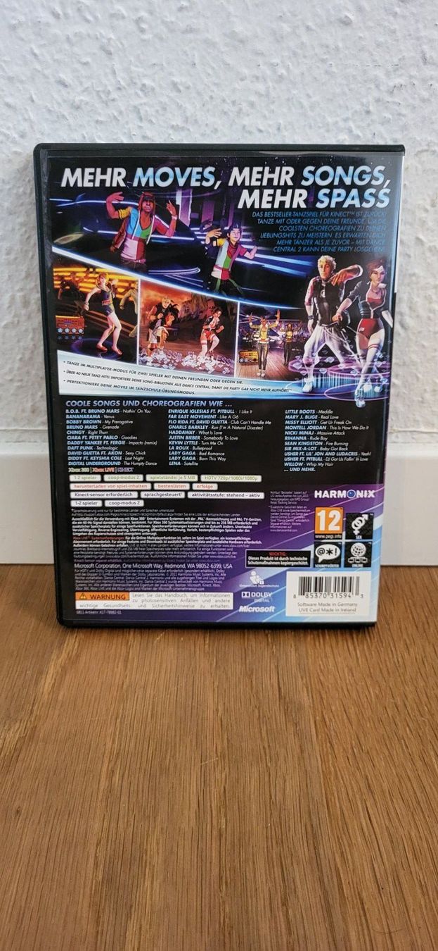 Microsoft Giochi: Xbox 360 - Dance Central 2 – Usato da Münsingen venduto da DigitaleSpielecke 1