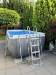 Aufstellpool 4 x 2 m und 1 m tief inkl. Sandfilterpumpe