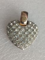 Elegantes Anhänger mit Glitzersteine, sehr schöne, EX