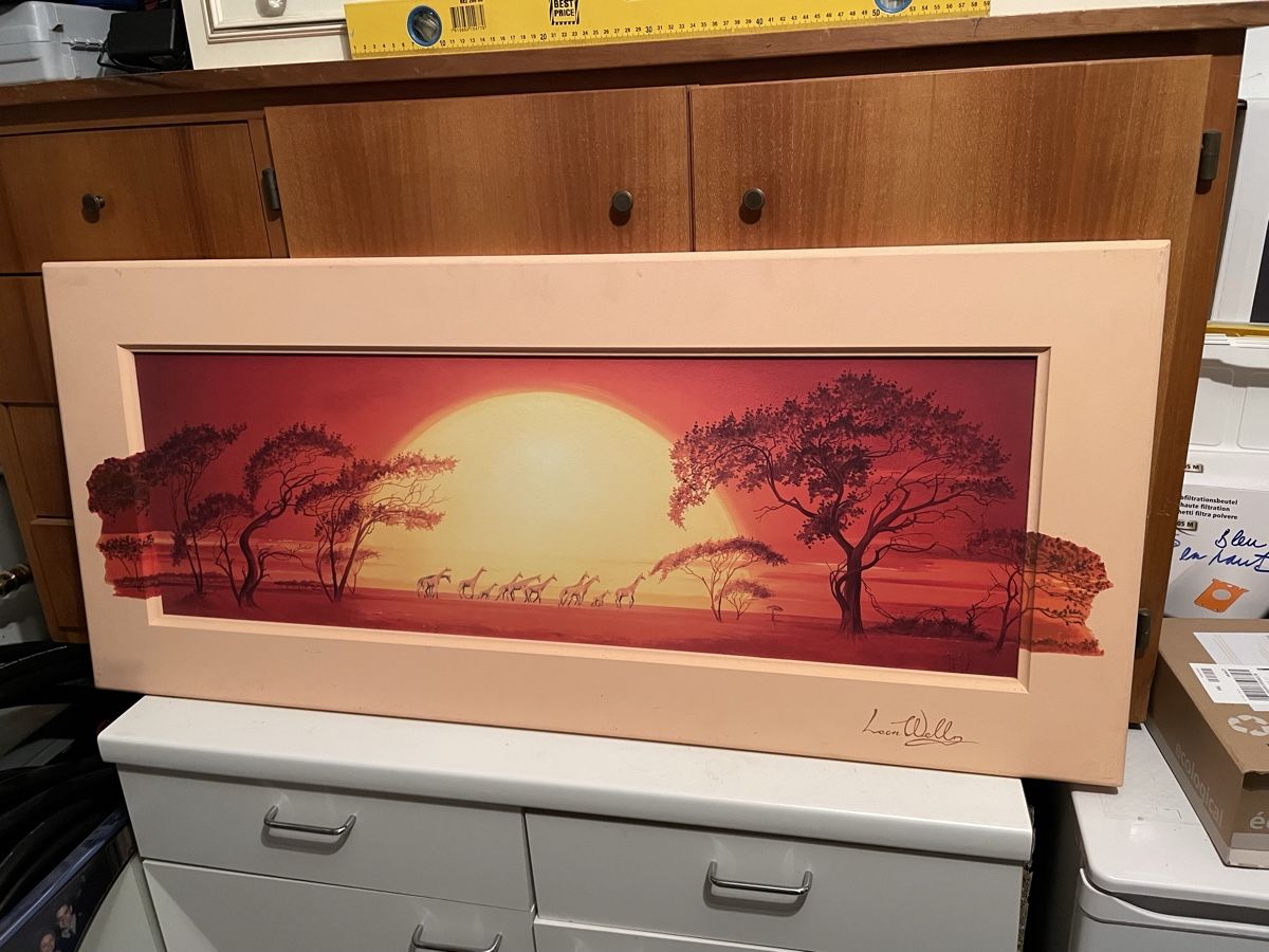 Dipinti: Tableau largeur 115 cm – Usato da Versoix venduto da alabonafer