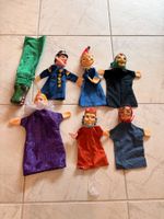 Handpuppen-Set, 7 Figuren "Chasperli-Figuren"