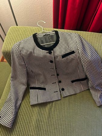 Vichy Blazer – French Chic 🇫🇷🤍