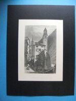 Stich Village of Viege or Visp Wallis Valais