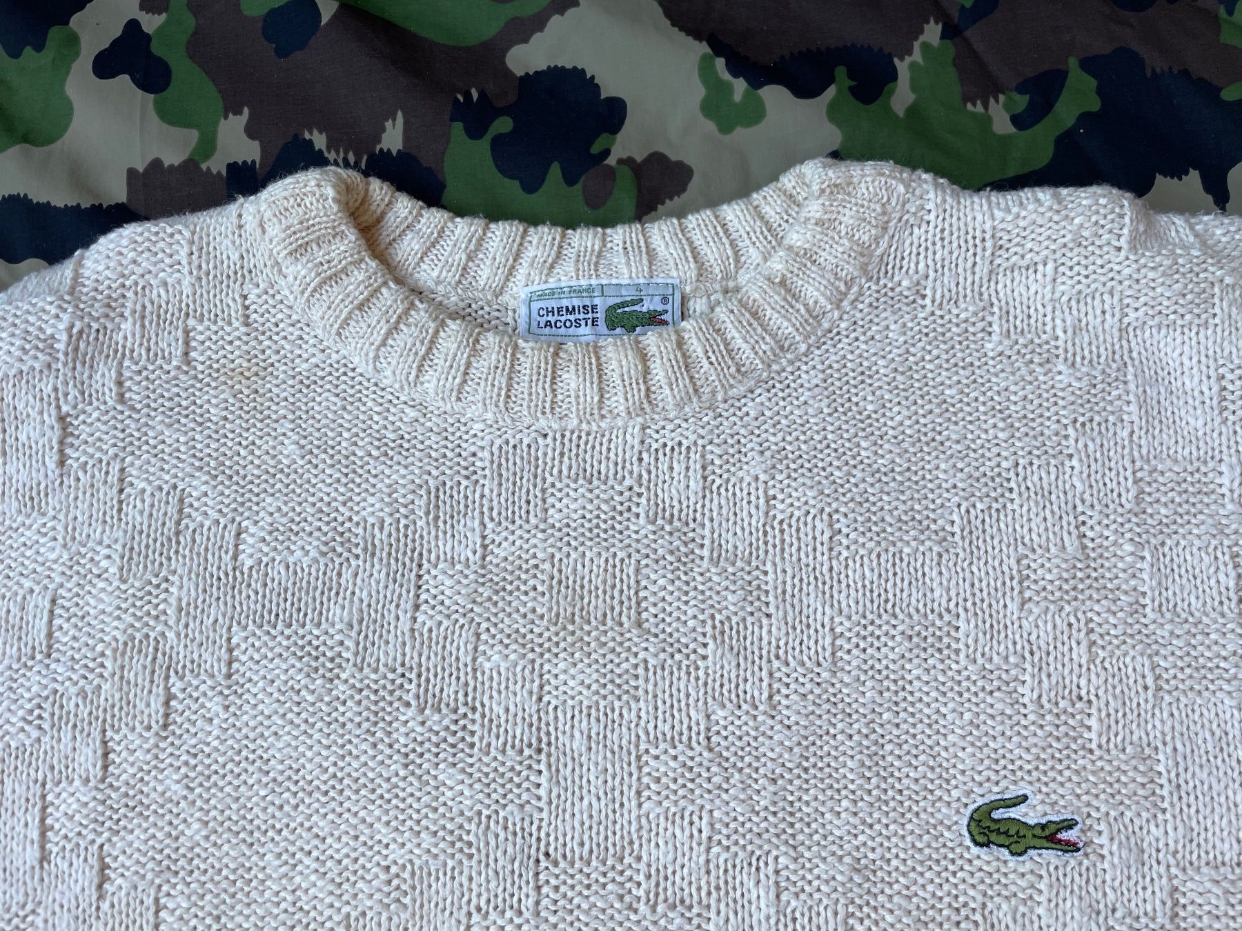 Lacoste Maglioni & Felpe: Vintage 80s Lacoste Pullover Sz L – Usato da Zürich venduto da le_souk 3