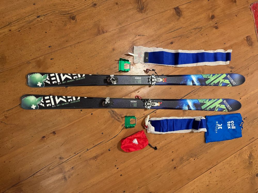 Movement Skis: Movement Touren Ski inkl. Bindung, Colltex Felle! – D'occasion à Sissach par velo016