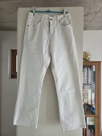 H&M 7/8 weisse Hose Gr. 38