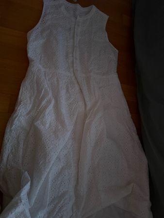 Kleid ärmellos weiss, Gr. M, ungetragen