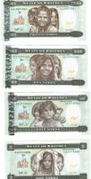 Eritrea Set 4 Stk 1-20 Nakfa 1997 P1-P4 UNZ
