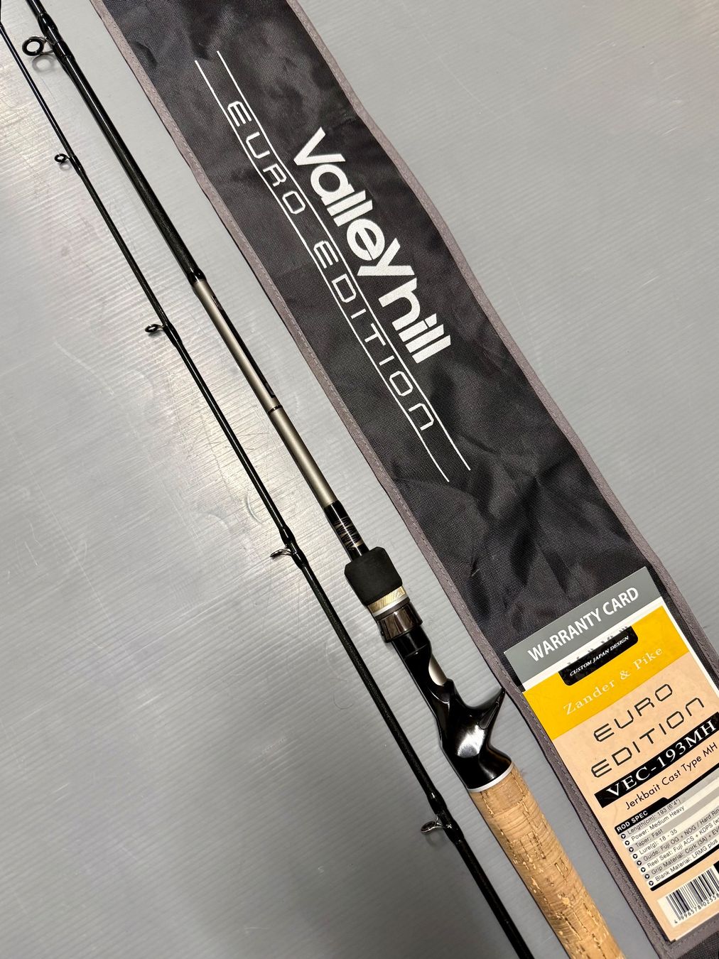Canne da pesca: Walley Hill Eure Edition 1.93m Baitcasterrute – Usato da Trimbach venduto da duri..