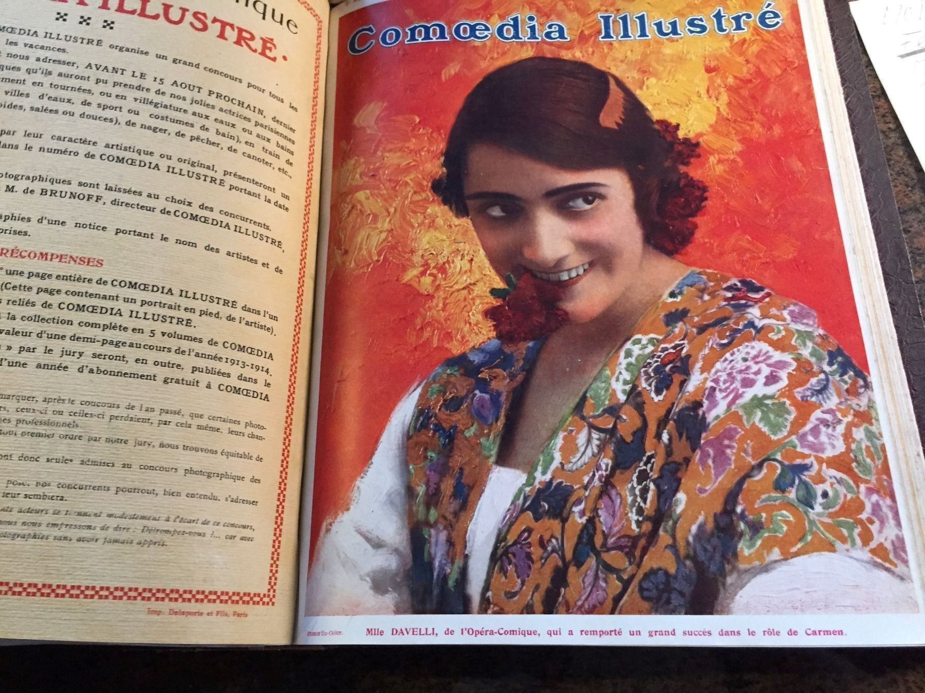 Libri: Comoedia Jllustre 1913  3 Kg 600gr. – Usato da Trachslau venduto da bastet06 8