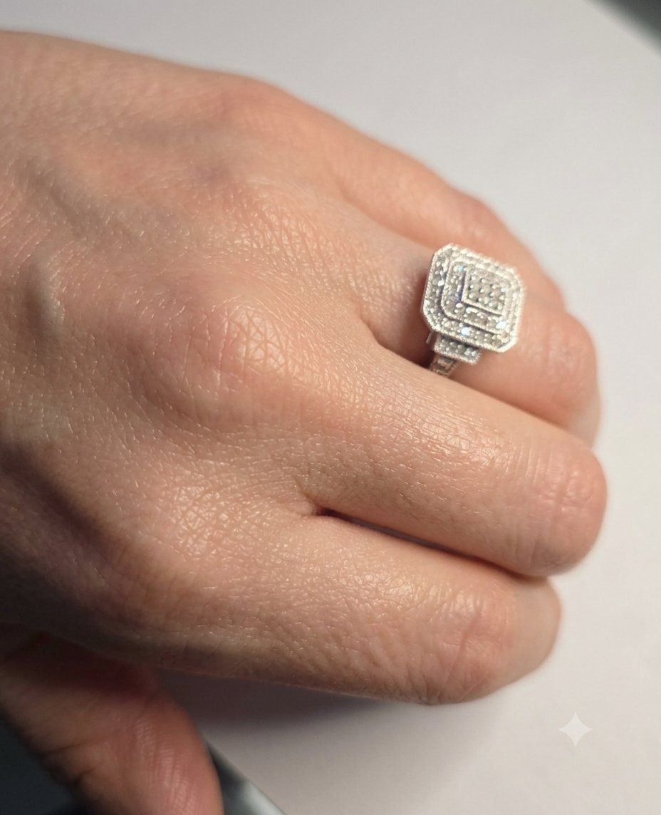 Anelli: Diamant Ring in Silber – Nuovo (secondo la descrizione) da Zürich venduto da Benedikt21 8