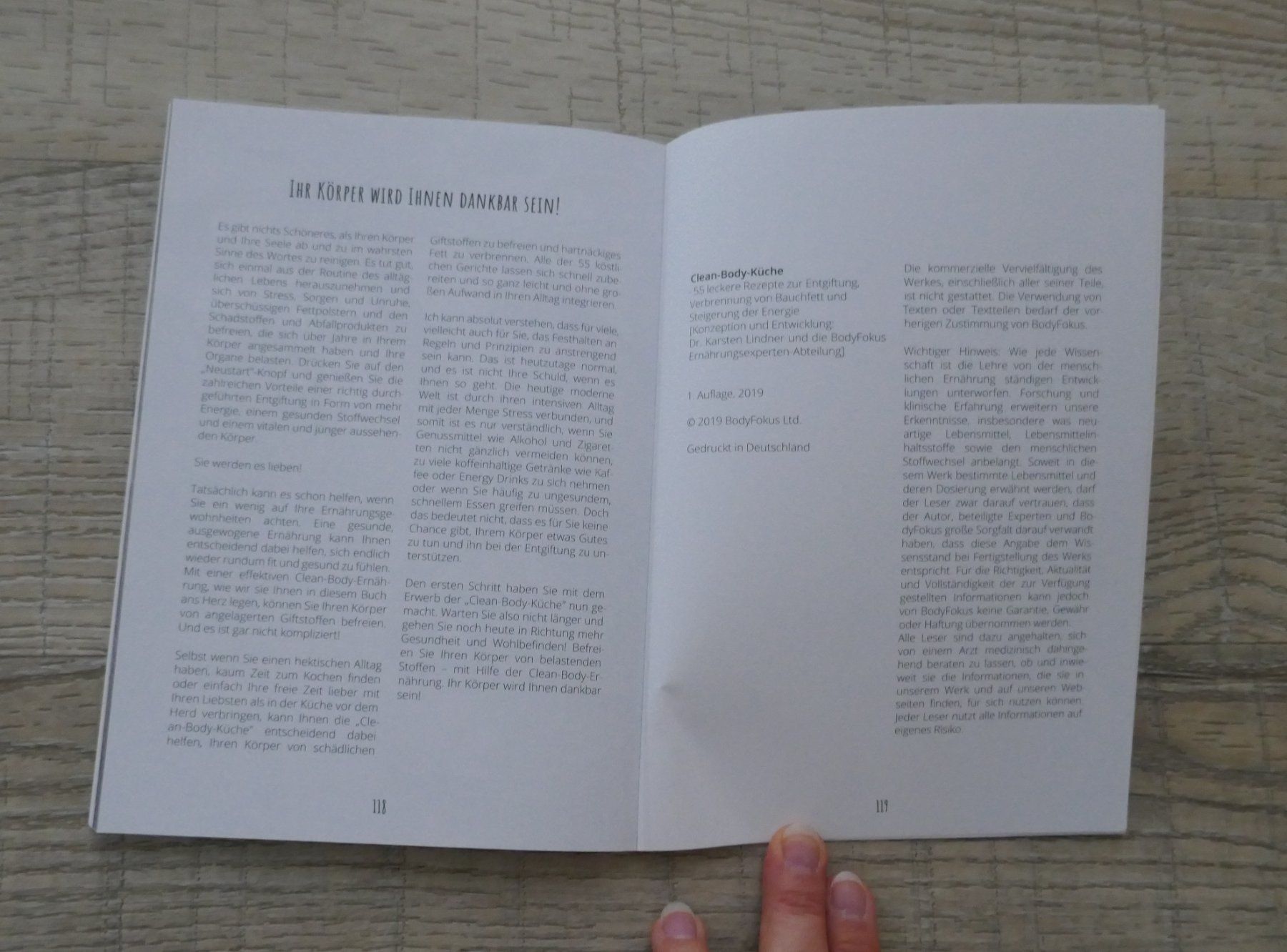 Livres: Clean Body Küche – D'occasion à Port par uzuku 3