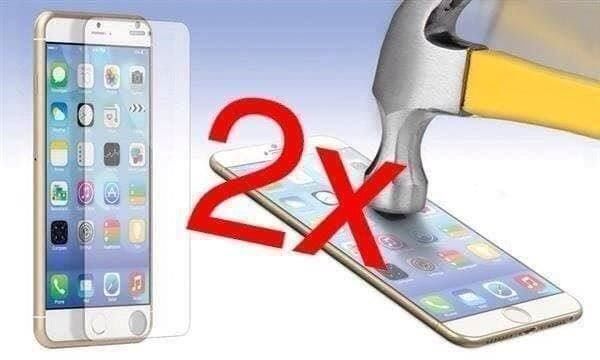 Cover & Protezioni schermo: 2x 9H Panzerglas iPhone 6 6s Plus 5.5" – Nuovo e nell'imballaggio originale da Zürich venduto da Store-247