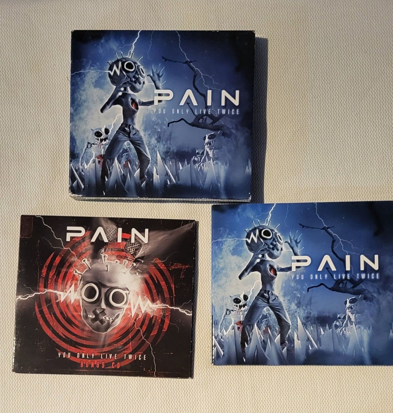 CD: Pain - you only live twice – Usato da Villars-sur-glane venduto da Epsilonhike