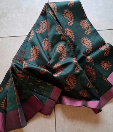 Neu!!! Indische Sari / Saree / Sari Stoff ca.5m