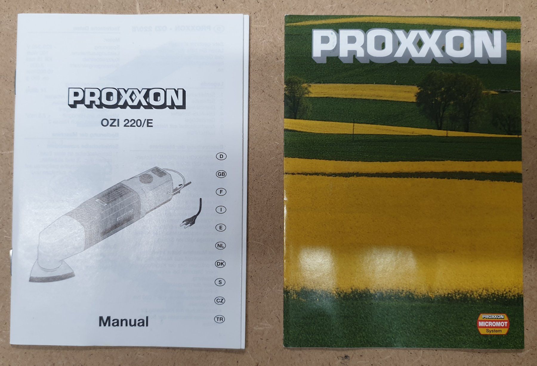 Proxxon Aiguiseuses & polisseuses: PROXXON Eckenschleifer OZI 220/E oszillierend – D'occasion à Ohmstal par p-51d 7