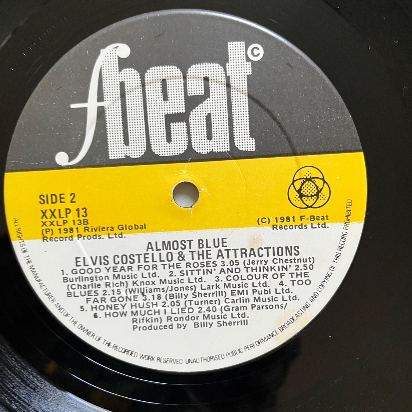 Dischi in vinile: Elvis Costello -Almost Blue - Vinyl LP – Usato da Lenzburg venduto da sch_lml8 3