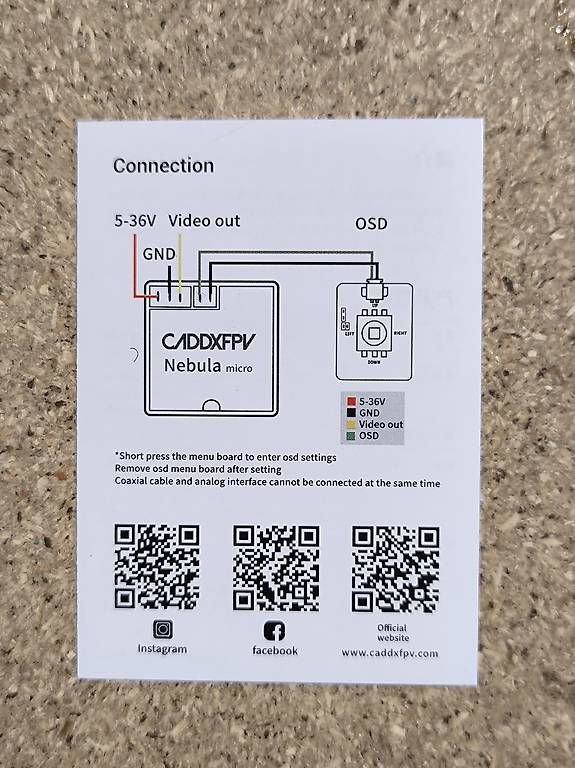Modellismo RC: Nebula HD FPV Camera – Nuovo e nell'imballaggio originale da Kefikon ZH venduto da and_w6dm 2