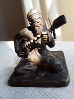 Bronze Mandolinespieler China ca1900
