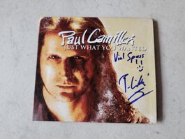 Paul Camilleri  -  Just What You Wanted  /  Mit Unterschrift