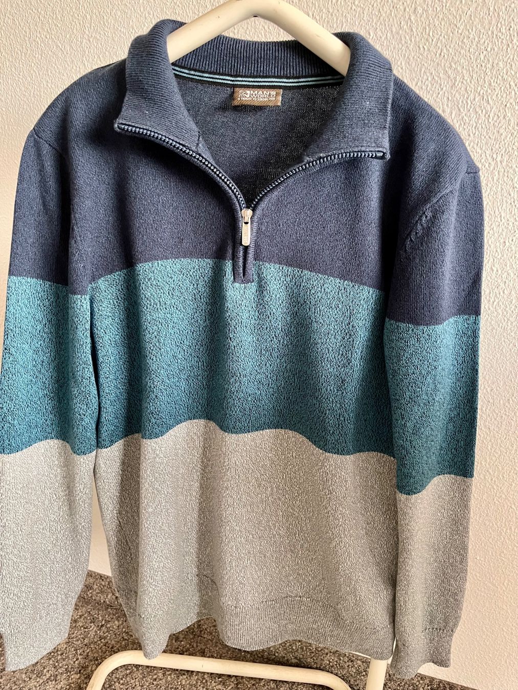 Pullover & Sweatshirts: Herren Halfzip Pullover, BW-Mix, Man`s World", Gr.M/50 – Gebraucht aus Adliswil von eri.40 1