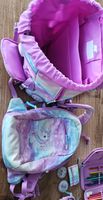 Schulrucksack Set mit Einhorn Motiv für Mädchen von Beckmann