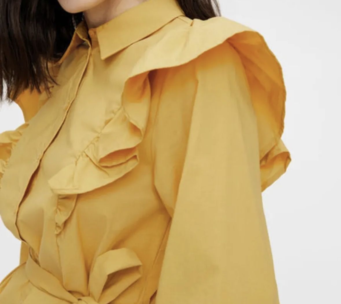 Vestiti: Object Maxikleid mit Rüschen 36 – Nuovo (secondo la descrizione) da Pfaffhausen venduto da Klaras_second_hand 3