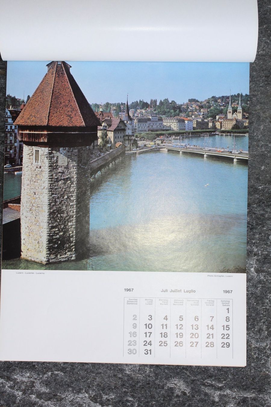 Kalender: Rapid-Jahreskalender 1967 – Neu (gemäss Beschreibung) aus Altstätten SG von alpalfa 4