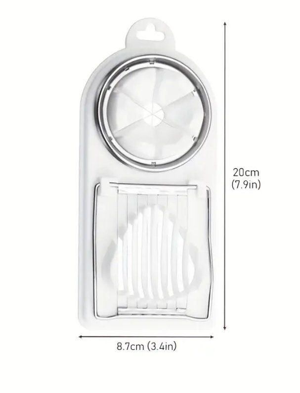 Küchengeräte: 2 in 1 Eierschneider Ei Schneider Harfe – Neu und originalverpackt aus Dintikon von Vexi 1