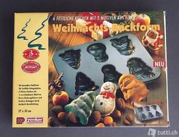 NEU Zenker Backform Weihnachten Blech