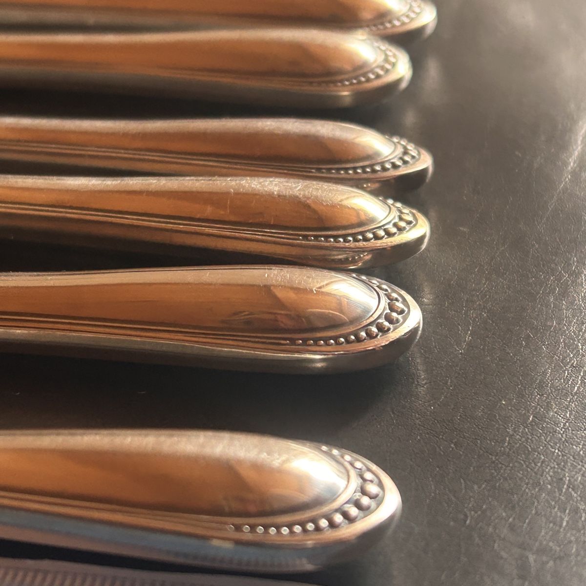 Jezler Posate: 6 Jezler Messer, perle ( 21cm) – Usato da Basel venduto da bellespirit 2