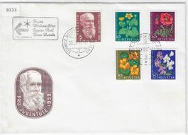J178-J182 Mi. 687-691 Satzbrief Flaggen-