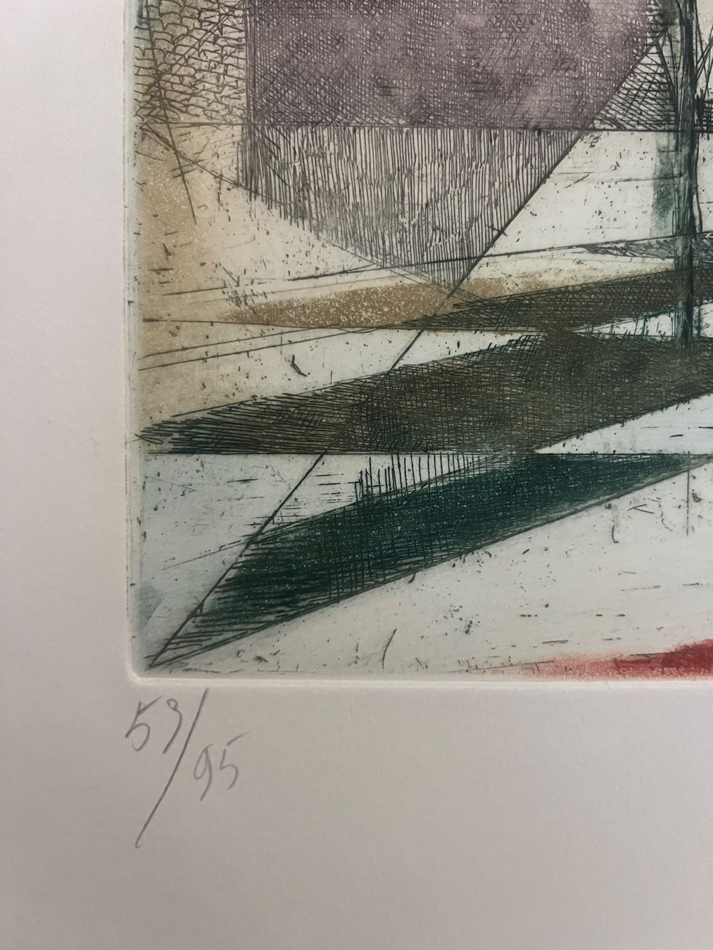 Grafica & Litografie: Rene Carcan, handsigniert, nummeriert – Usato da Rain venduto da Pic-Ass 3