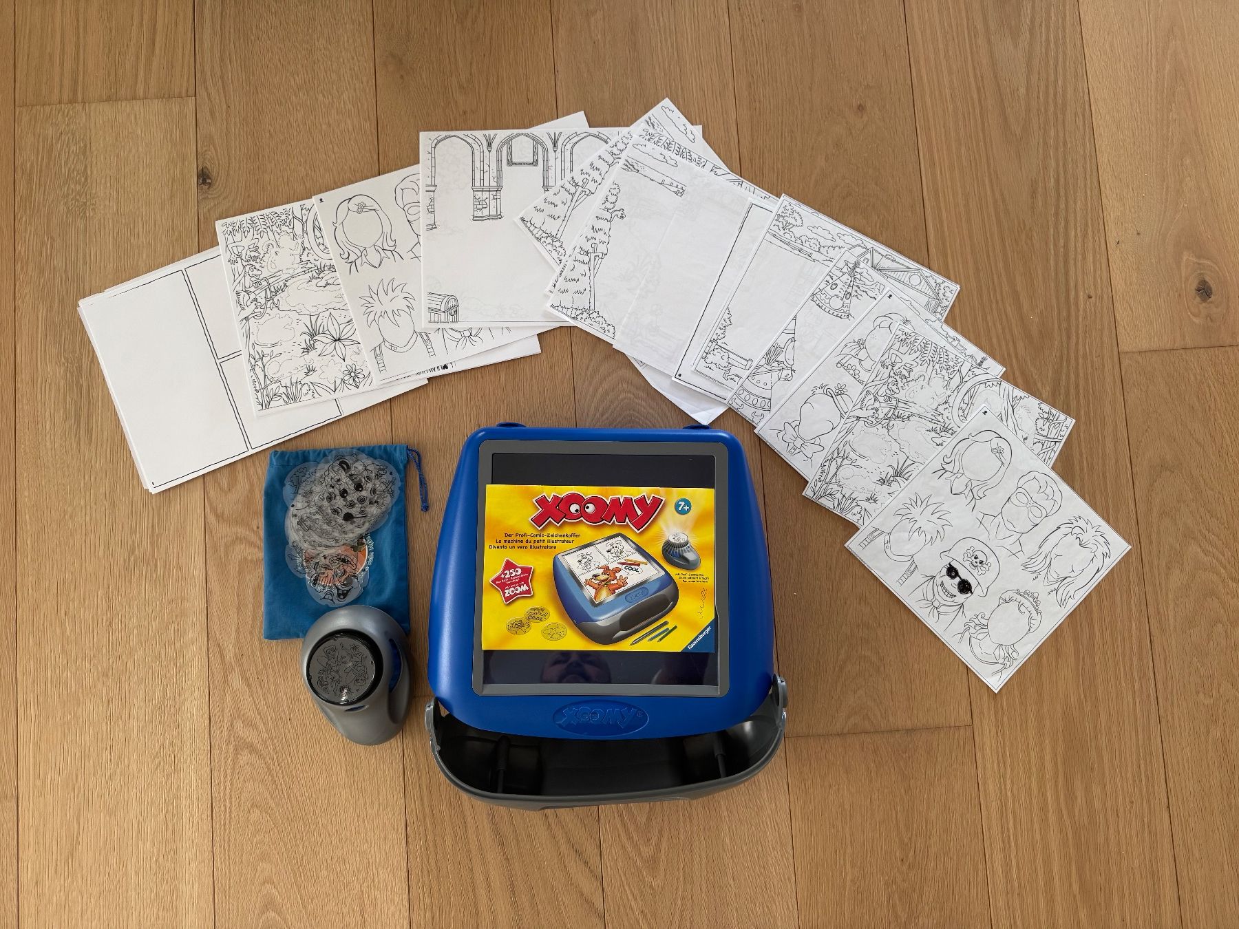 Ravensburger Giochi: Xoomy / Comic Zeichenkoffer – Usato da Reiden venduto da Lowrider71 1