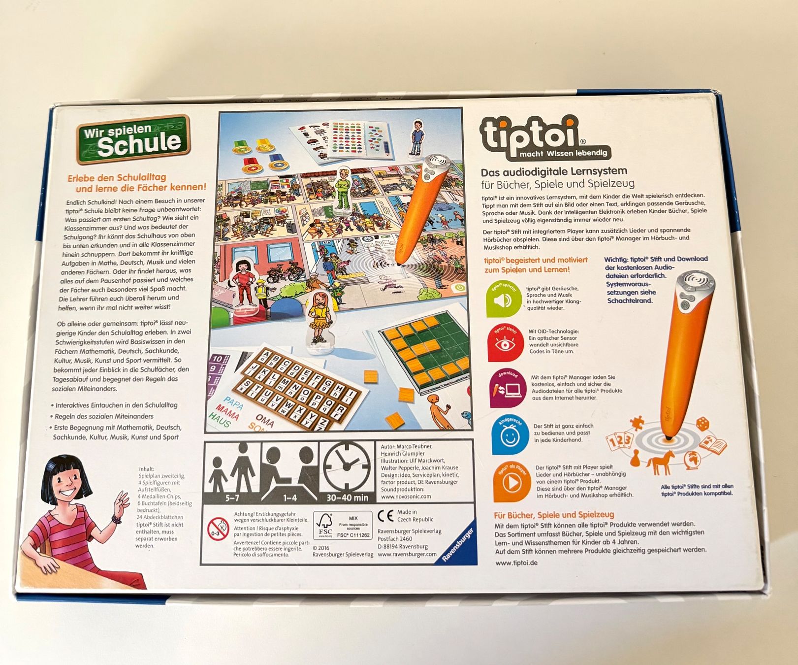 Tiptoi Giochi: Tiptoi Spiel: Wir spielen Schule – Usato da Gwatt (Thun) venduto da stefanml 6